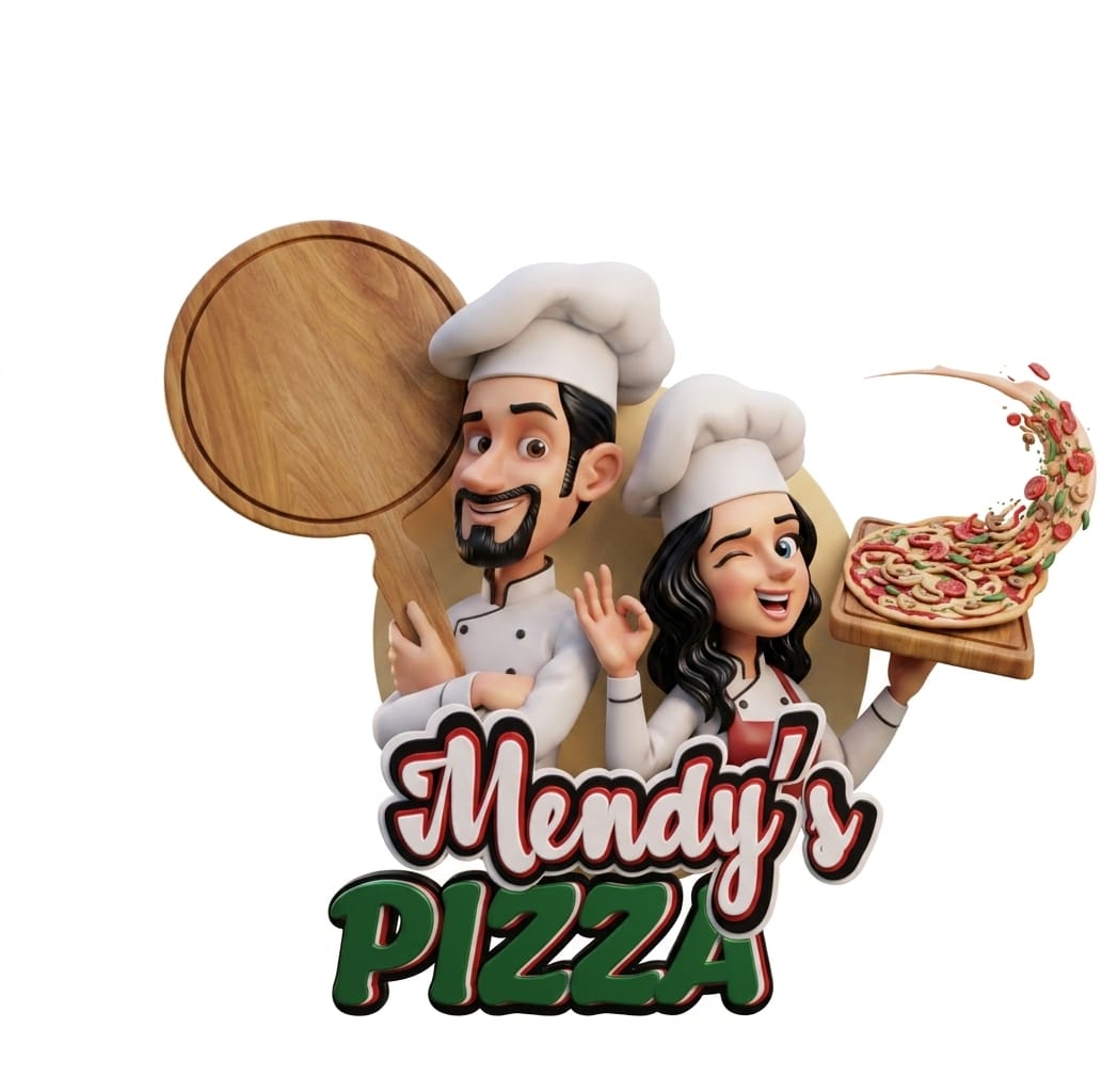 Mendy's Pizzaria Logo
